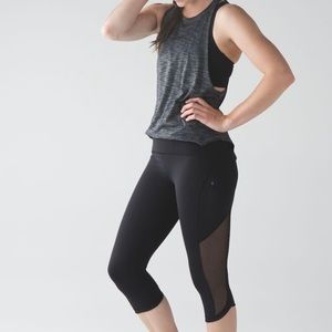 LuluLemon Sun Runner Crop Leggings Size 4